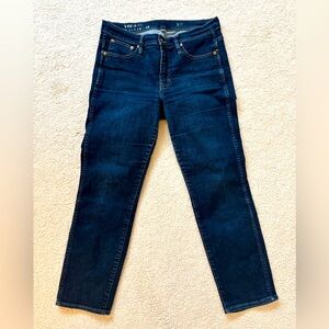 J. Crew Women's Slim Straight Leg Jeans - Dark Blue Size 30